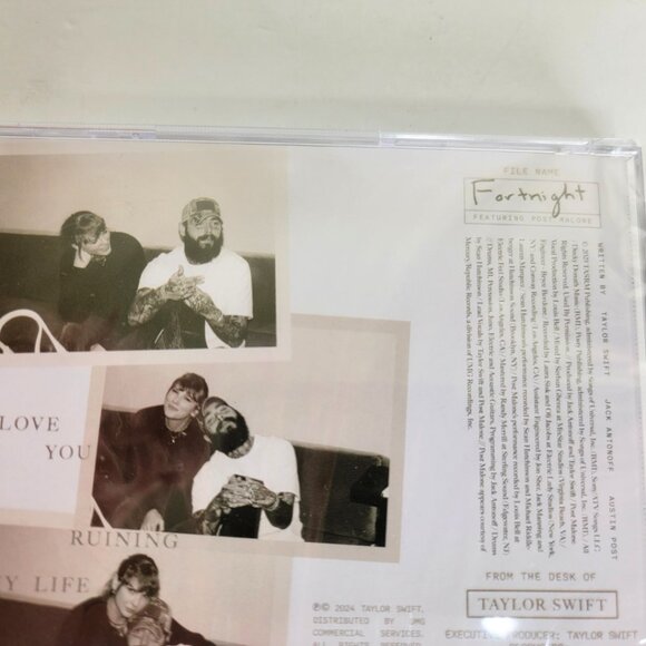 TAYLOR SWIFT - FORTNIGHT FT. POST MALONE CD - SEALED NEW - Picture 4 of 4
